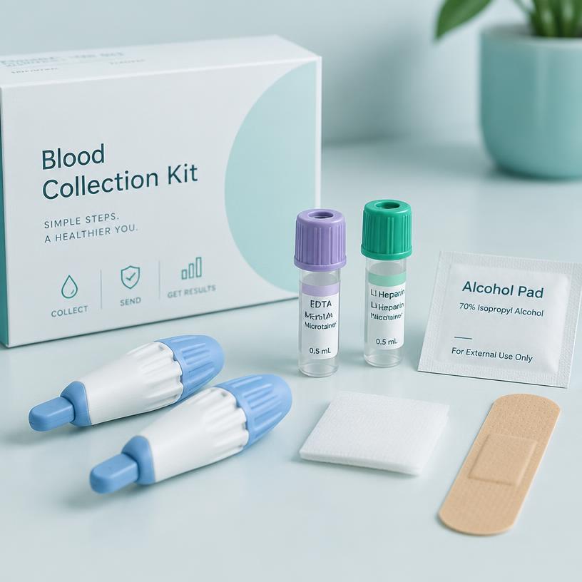 Complete blood count at-home test kit